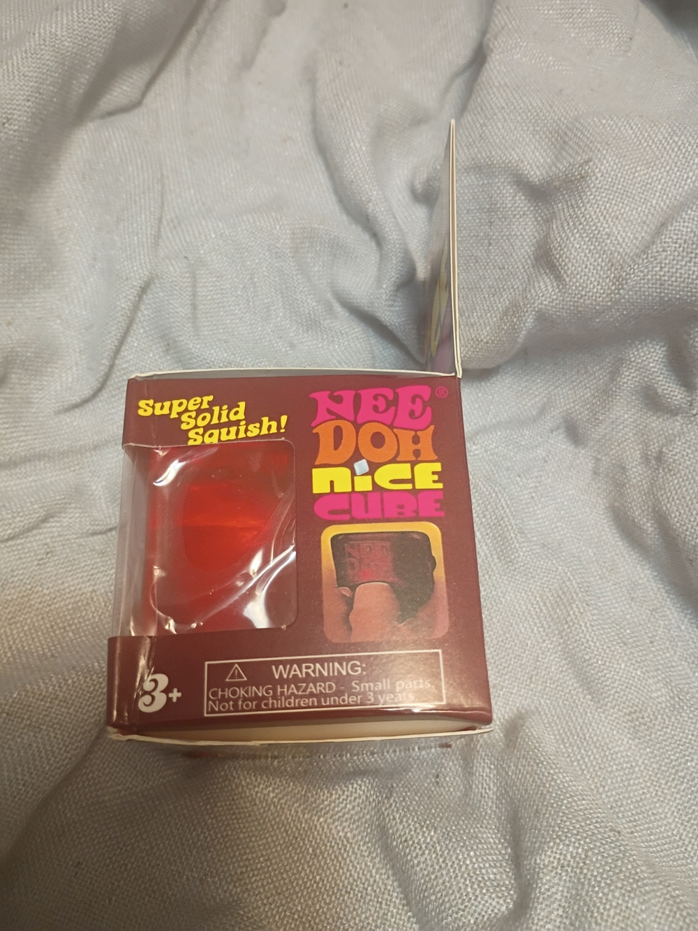 Dr Pepper Red NeeDoh Nice Cube Stress Toy - Picture 3 of 8